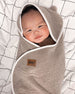 Baby Cocoon Brown Blanket For Car Seat and Stroller Accessories Deux par Deux