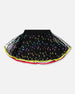 Printed Mesh Skirt Multicolor Skirts Deux par Deux