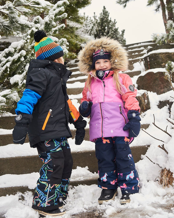 Technical Mittens Navy Winter Accessories Deux par Deux