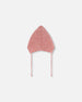 Baby Pointed Knit Hat In Pink - G10ZB01_654