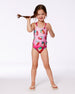 Printed One-Piece Swimsuit Pink Gradient Strawberry - G30NG51_000