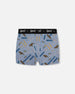Printed Organic Cotton Boxer Shorts Tools On Bluish Gray Background - G30PB60_047