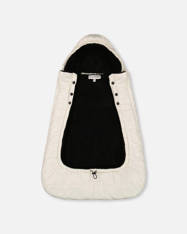 3-In-1 Multifunction Cover For Car Seat, Stroller, And Baby Carrier In Off-White - H10A403_165