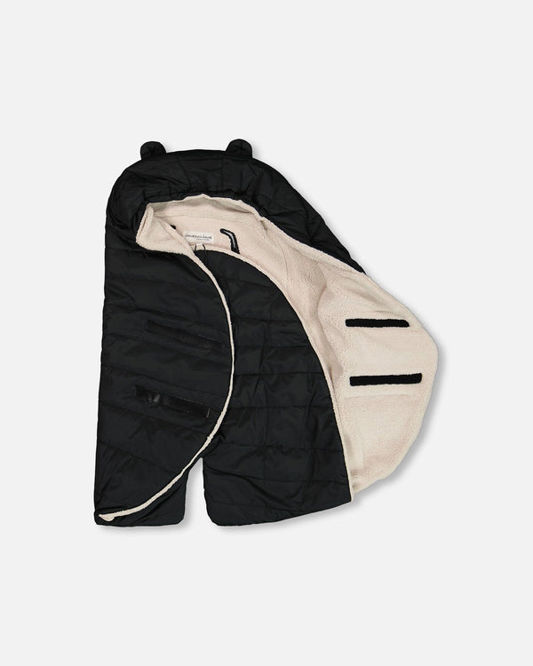 Snugly Baby Wrap Designed For Car Seat And Stroller Black - H10A404_999