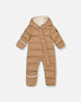 One-Piece Baby Cloud Compressible Snowsuit Designed For Car Seat Chanterelle - H10B700_182