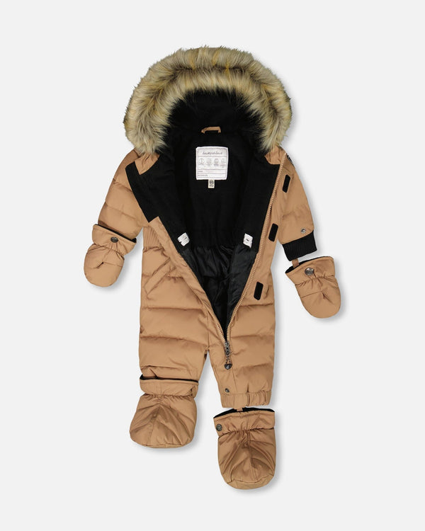 One-Piece Baby Original Puffy Snowsuit Chanterelle - H10B702_182