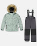 Two-Piece Discover Snowsuit Dark Gray - H10DB40_987