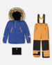 Two-Piece Play Snowsuit Navy And Brown - H10EB47_967