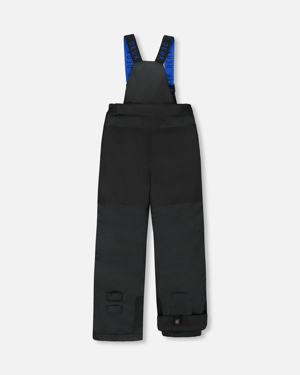 Two-Piece Play Snowsuit With Contrast Jacket Black - H10EB49_999