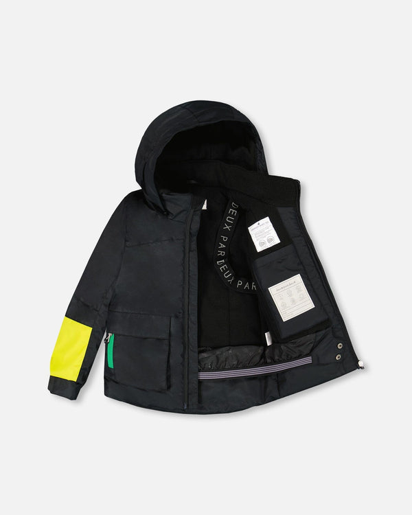 Two-Piece Play Snowsuit Smiley Face - H10PB41_033