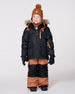 Two-Piece Play Snowsuit With Contrast Jacket Brown Sugar - H10PB42_967