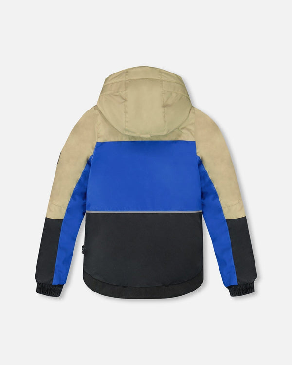 Two-Piece Play Snowsuit Bright Yellow Green - H10PB45_332