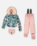 Two-Piece Baby Play Snowsuit Dusty Pink - H10PBG84_637