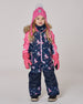 One-Piece Play Snowsuit Navy Unicorn Print - H10PG71_037