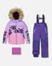 Two-Piece Play Snowsuit Dark Purple - H10PG85_597
