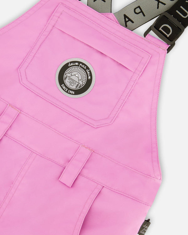 Solid Play Overall Snow Bib Purple - H10T220_519