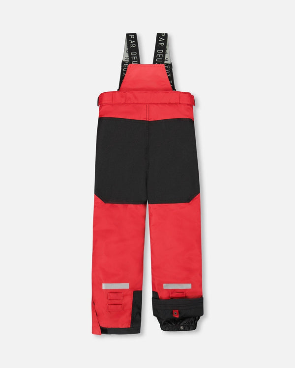 Two-Piece Teknik Snowsuit Red - H10TB51_748