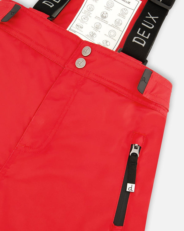 Two-Piece Teknik Snowsuit Red - H10TB51_748