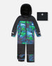 One-Piece Teknik Snowsuit Aurora Borealis - H10TB76_031