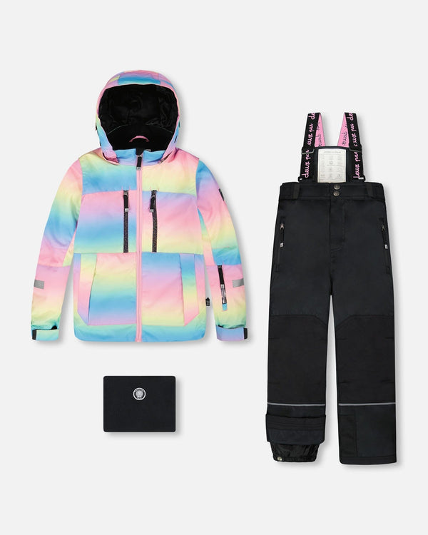 Two-Piece Teknik Snowsuit Rainbow Gradient - H10TG93_019