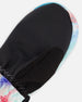 Winter Mittens Teknik Blue Flower Print - H10XM203_020
