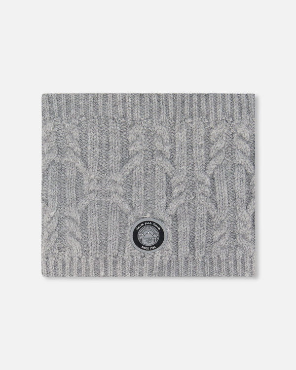 Lined Winter Neckwarmer Heather Gray - H10XT2_194
