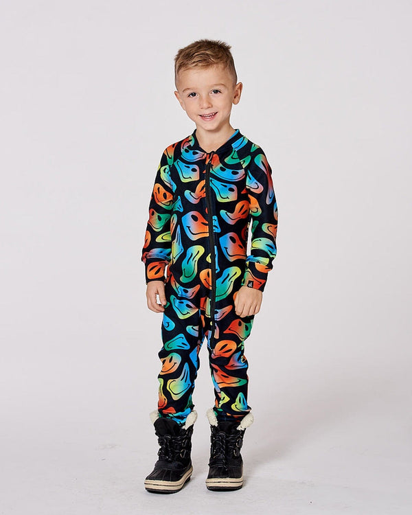 One-Piece Thermal Underwear Smiley Face Boy - H10Y700_033