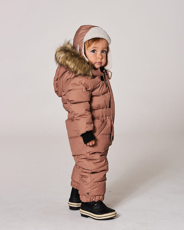 Lined Baby Chapka Chanterelle - H10ZA02_182