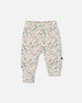 Organic Cotton Evolutive Pant Off-White Floral - H20A20_045