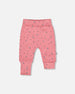 Organic Cotton Evolutive Pant Pink Floral - H20A20_048