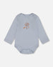 Organic Cotton Onesie Light Blue - H20C70_971