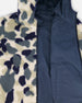 Reversible Mid-Season Sherpa Jacket Blue Camo - H20W65_479