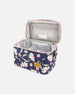 Lunch Box Navy Flower Print - H20ZBL_016