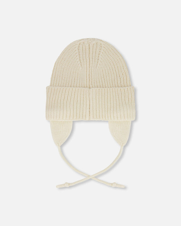 Baby Mid-Season Knit Hat Light Beige - H20ZW08_138