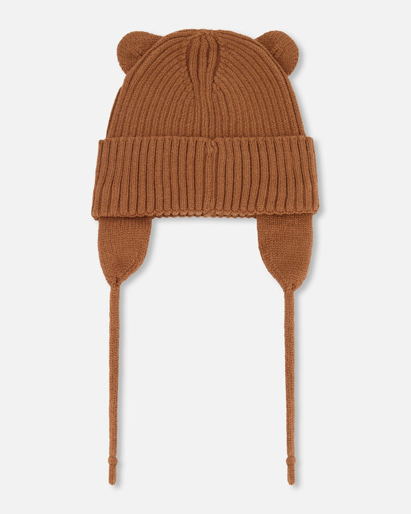Baby Knit Hat Brown - H30WT23_01730