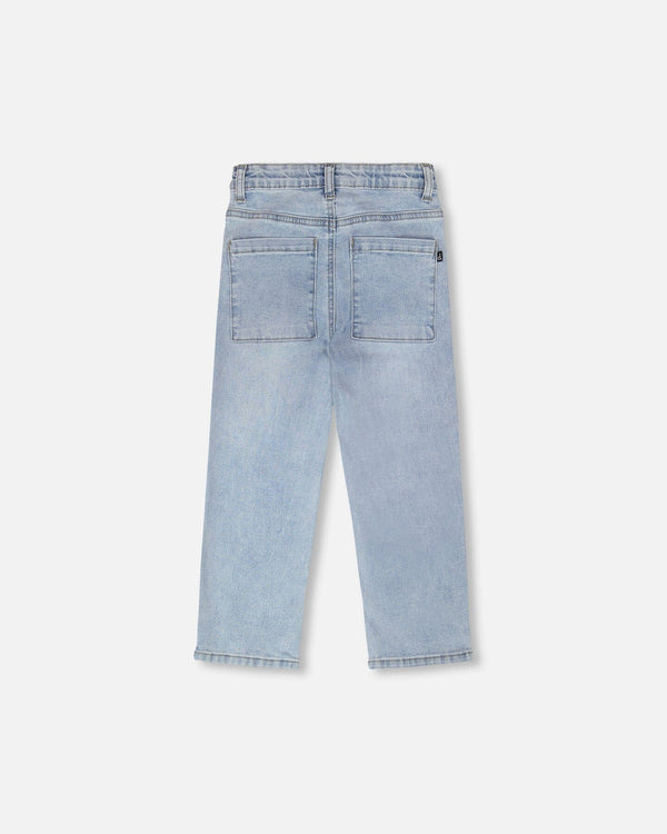 Stretch Jeans Light Blue Denim - H30YB23_01250