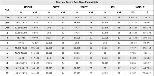 Organic Cotton Two-Piece Pajama Set Red And White Fairisle Pajamas Deux par Deux