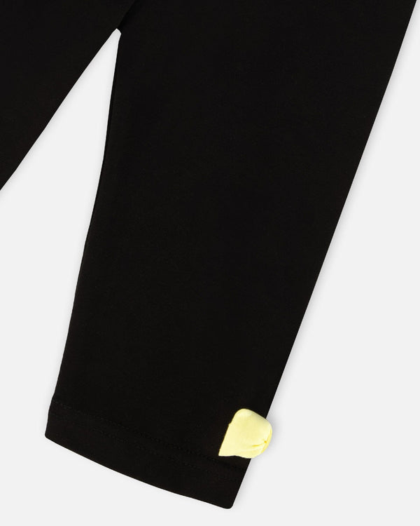 Organic Cotton Jersey Tunic And Capri Set Printed Fruits Square - F30E10_089