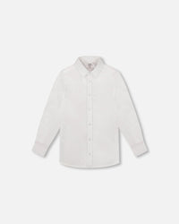 Long Sleeve Button Down Shirt White - G30R15_101