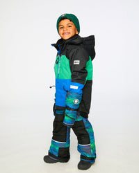 Two-Piece Teknik Snowsuit Aurora Borealis Snowsuits Deux par Deux 