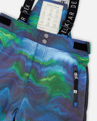 Two-Piece Teknik Snowsuit Aurora Borealis - H10TB51_031