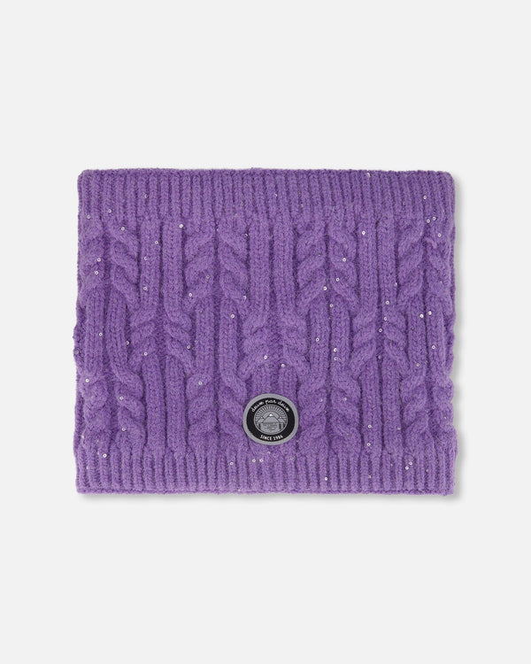 Lined Winter Neckwarmer Lavender - H10XT2_530