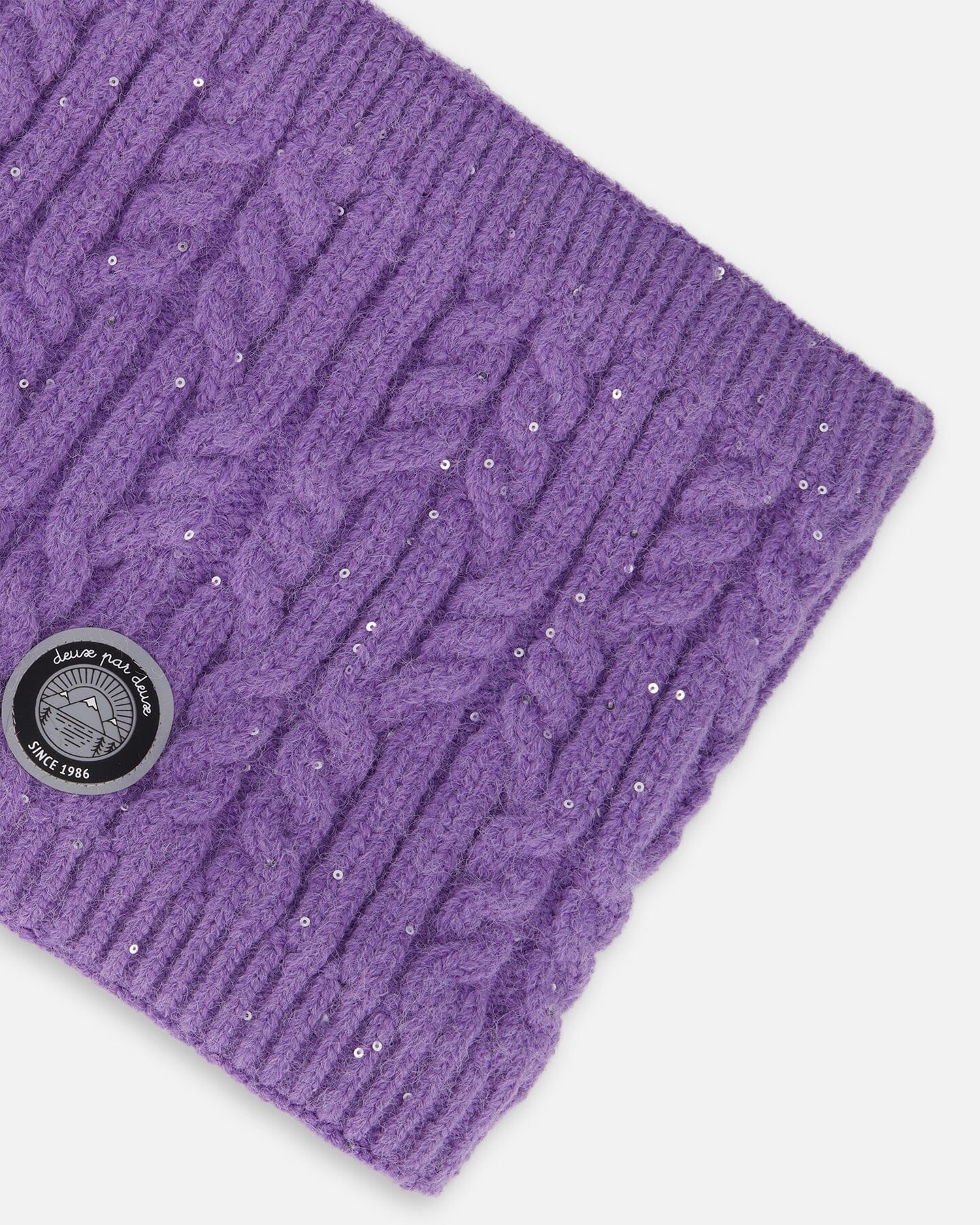 Lined Winter Neckwarmer Lavender - H10XT2_530