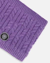Lined Winter Neckwarmer Lavender - H10XT2_530