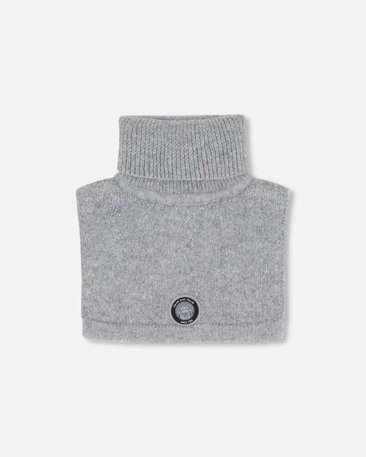 Turtleneck Neckwarmer Heather Gray - H10XT3_194