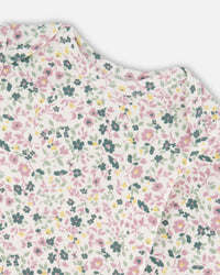 Organic Cotton Bodysuit And Sleeveless Overalls Set Jade Green - H20A12_325