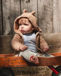 Organic Cotton Onesie Light Blue - H20C70_971