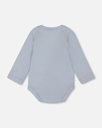 Organic Cotton Onesie Light Blue - H20C70_971