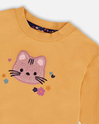 Tunic And Leggings Set Golden Brown - H20E11_231