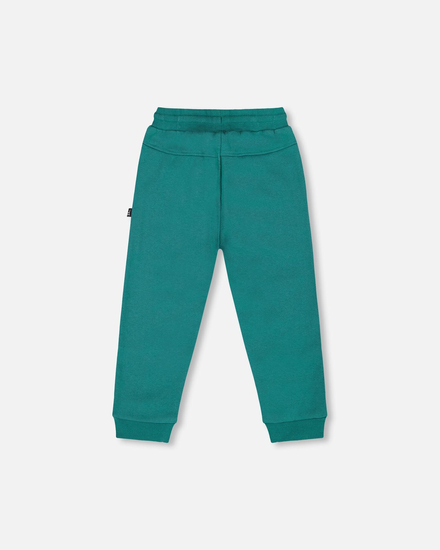 Fleece Sweatpants With Articulated Knees Forest Green - H20S20_548